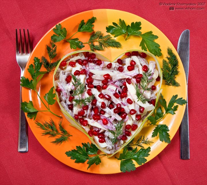 Салат &quotВід усьго серця&quot
