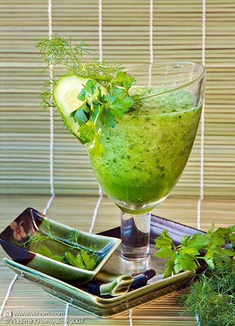 Коктейль з огірка і селери