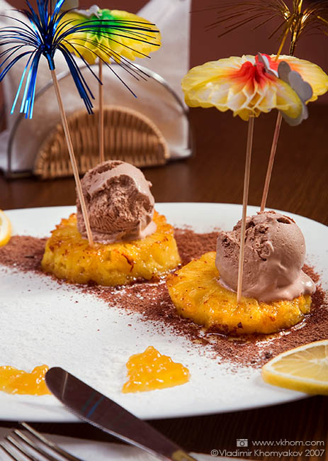 десерт Ананасний рай