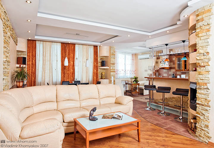 Вітальня в сучасному стилі