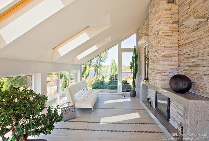 Веранда в стилі модерн