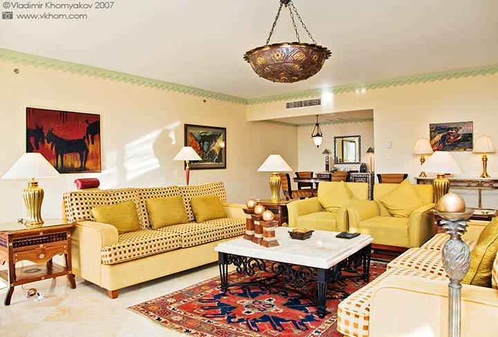 Вітальня в етнічному стилі