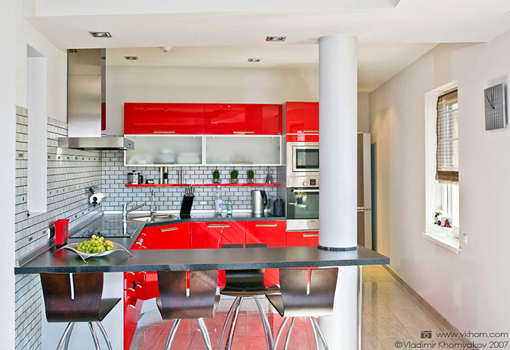 Кухня в стилі хай-тек