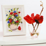 Композиція з маками