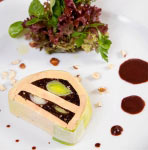 Фуа-гра з вином і цибулею