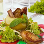 Фуа-гра в яблуці